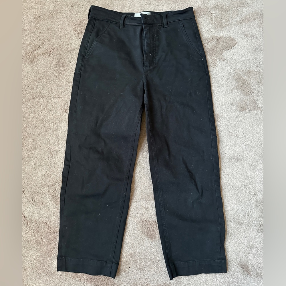 Everlane straight leg crop pants